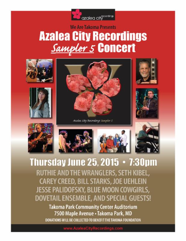 Azalea Sampler Release Concert poster