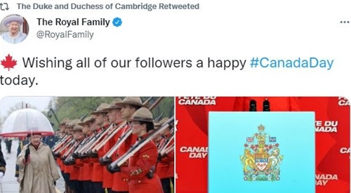 Canadians React To Royal Family Greeting On Canada Day