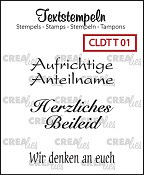 Deutsche Textstempeln T 01