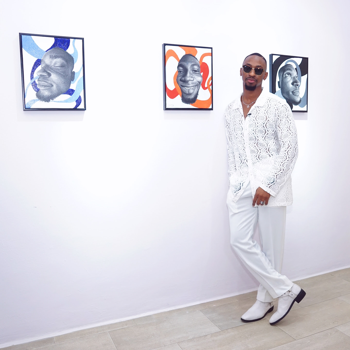 CELEBRITIES TURN OUT IN SUPPORT FOR SAGA’S DEBUT ART EXHIBITION 14