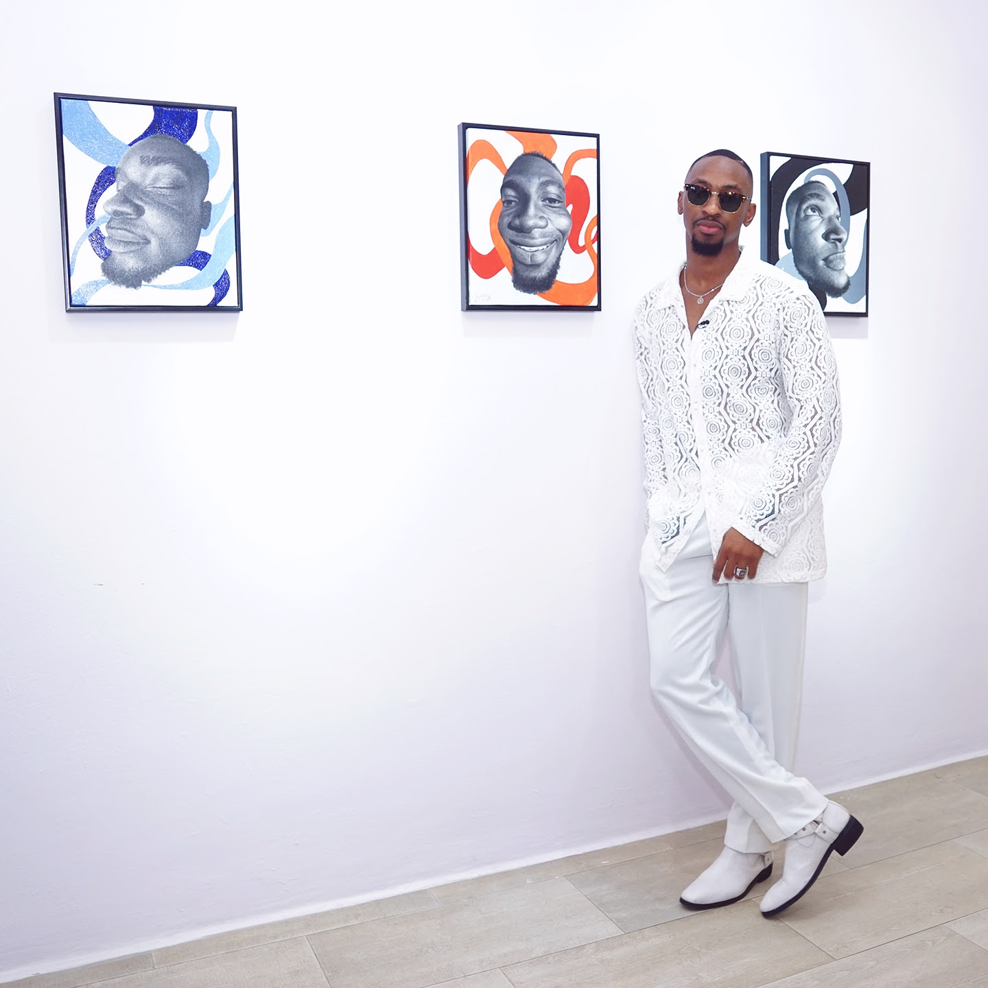 CELEBRITIES TURN OUT IN SUPPORT FOR SAGA’S DEBUT ART EXHIBITION