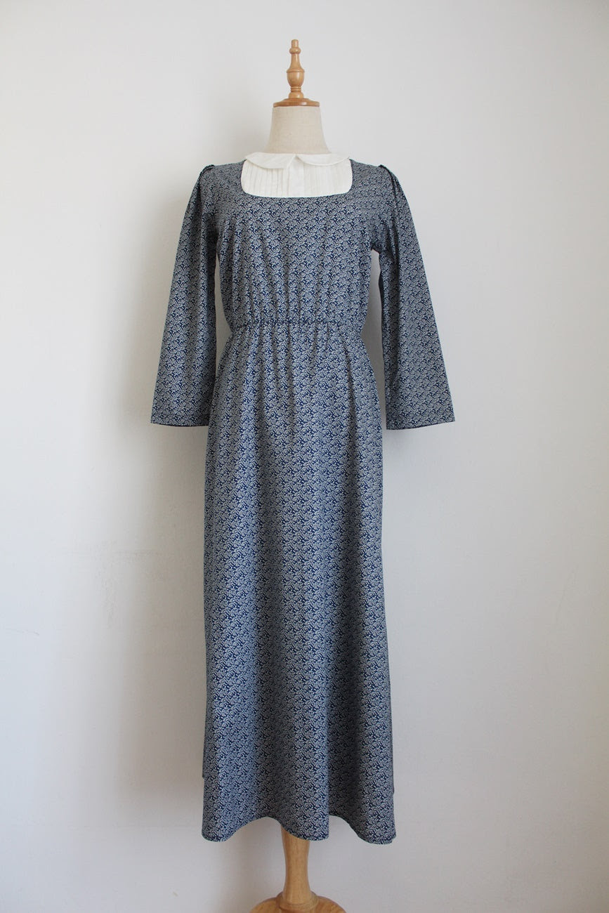 NEW TOLSING PRINTED VINTAGE STYLE DRESS - SIZE 12