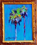 Palms of St. George Street - Posted on Wednesday, February 11, 2015 by Ray Brilli Art