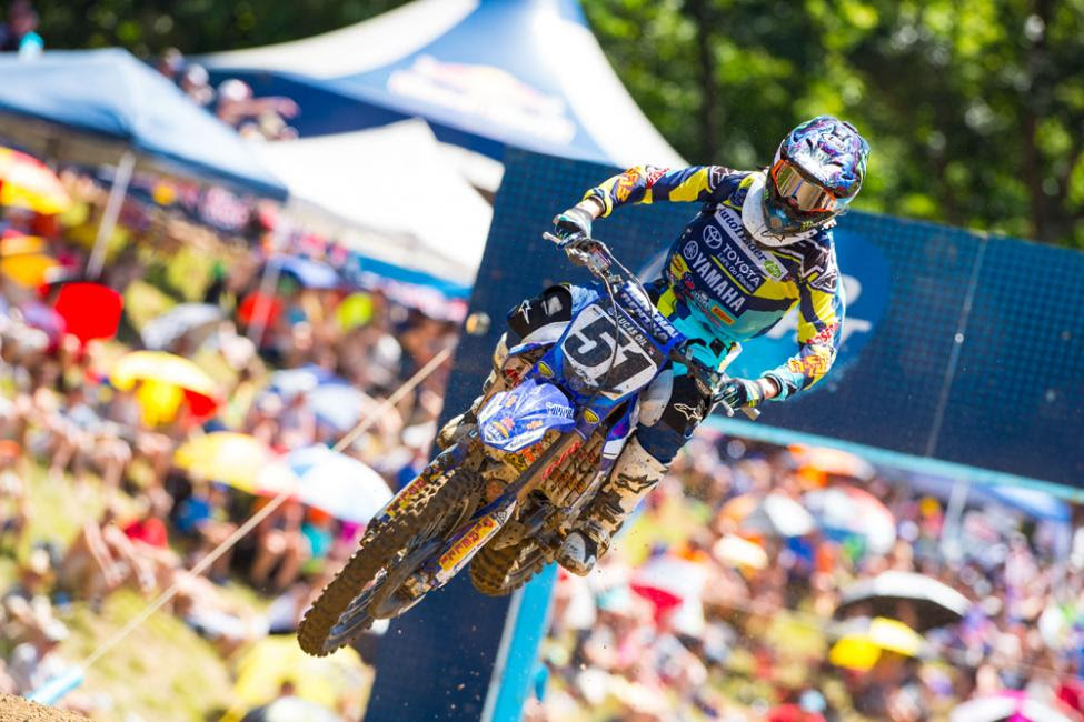 Barcia looks to continue to close in on Roczen for second in the 450 Class standings.Photo: Simon Cudby 