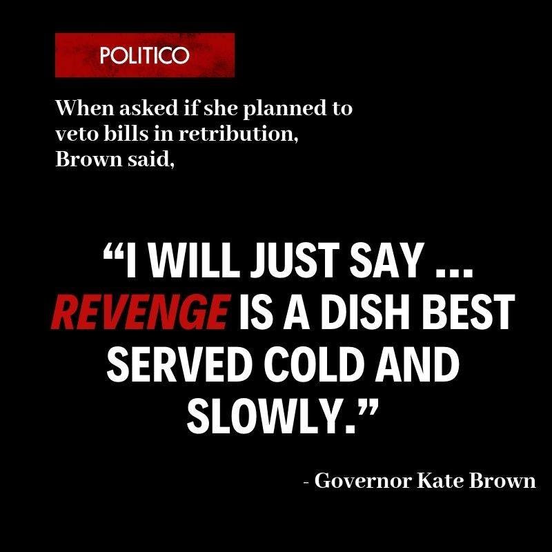 Governor Brown Revenge Quote