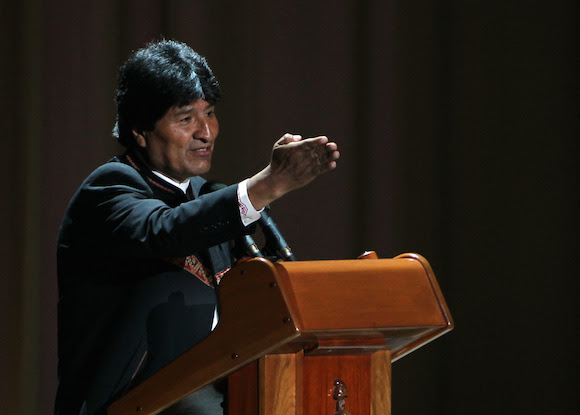 Evo Morales en la clausura de la Cumbre ALBA-TCP. Foto: Ismael Francisco/ Cubadebate