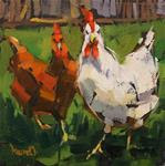 Chicken Friends - Posted on Tuesday, December 30, 2014 by Cathleen Rehfeld