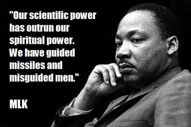 MLK with quote