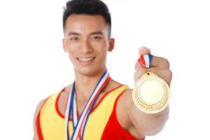 Contest-winning man