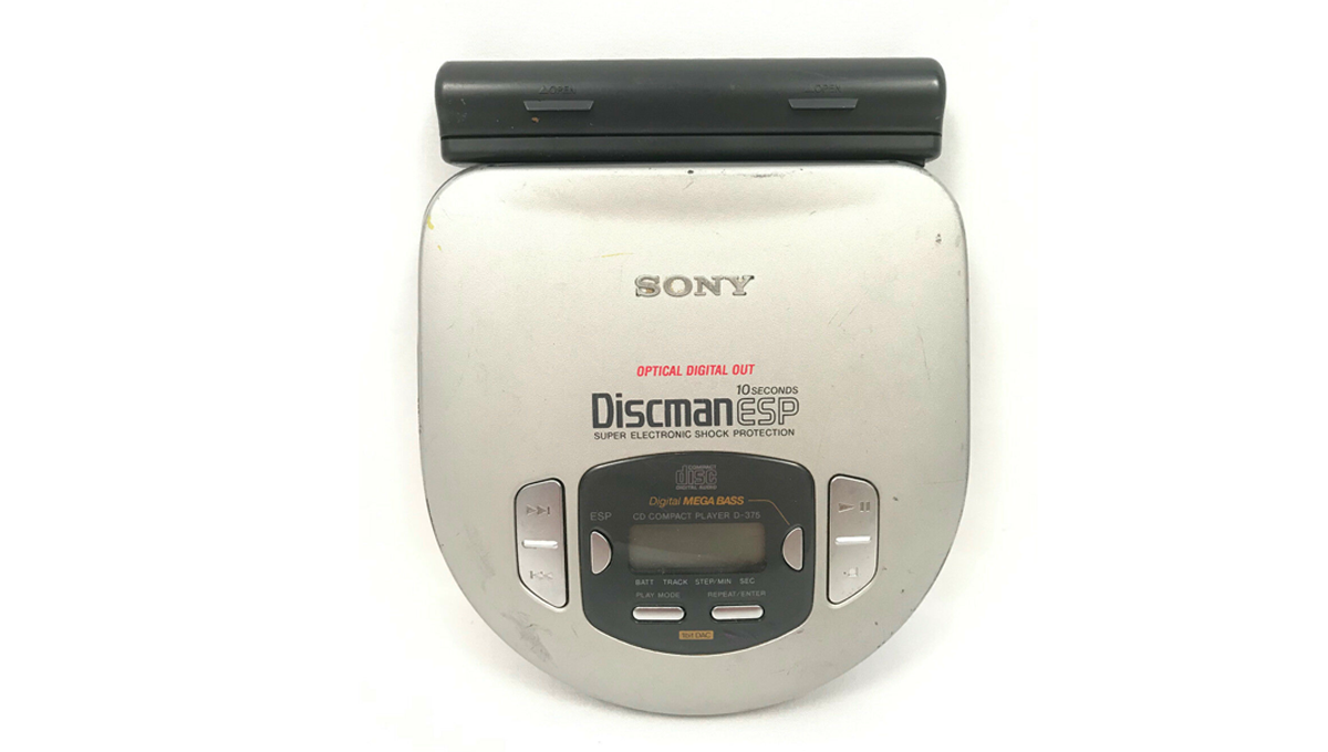 Sony portable CD player optical out battery pack