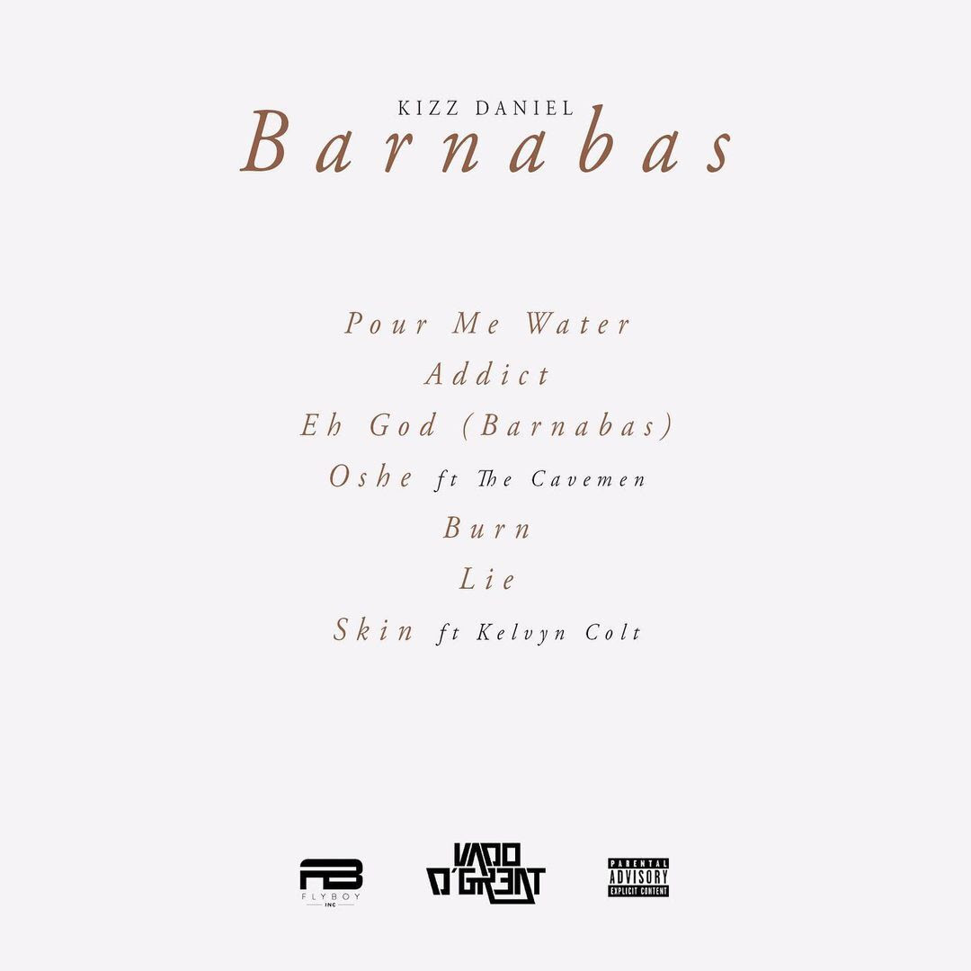 Kizz Daniel Releases New EP 'Barnabas'