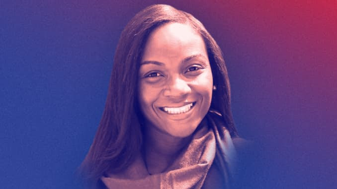 Dra. Kizzmekia Corbett, cientista-chefe da equipe da vacina Moderna Covid-19.
