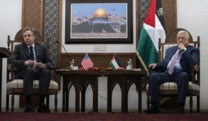 Abbas Claims He Called Blinken ‘You Little Boy’; Berates Him For Not Making Israel Yield to U.S. Demands