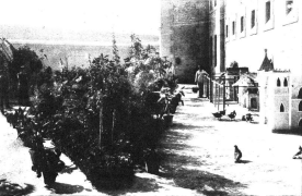 vista interior patio Reformatorio Adultos Alicante 1931_Mndo Gráfico