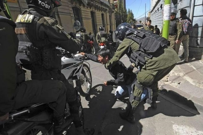 Los patrones de represión para desmantelar gobiernos que estorban a EUA