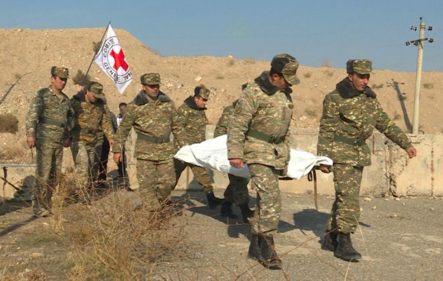 L'Azerbaïdjan a remis les corps de 6 soldats arméniens à l'Arménie
