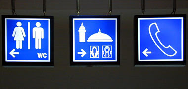 A religião em Doha signs
