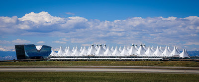 WestJet becomes the first Canadian airline flying nonstop to Denver International Airport (DEN) from Calgary. (CNW Group/WESTJET, an Alberta Partnership) WestJet becomes the first Canadian airline flying nonstop to Denver International Airport (DEN) from Calgary. (CNW Group/WESTJET, an Alberta Partnership)