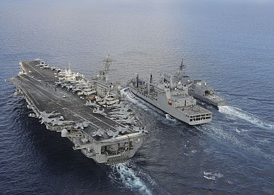 A First: Japanese and US Navies Hold Exercise in South China Sea