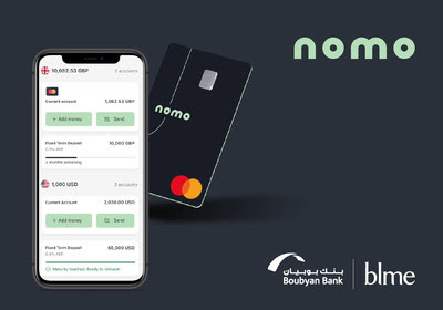 Nomo – new bank application, logo and card