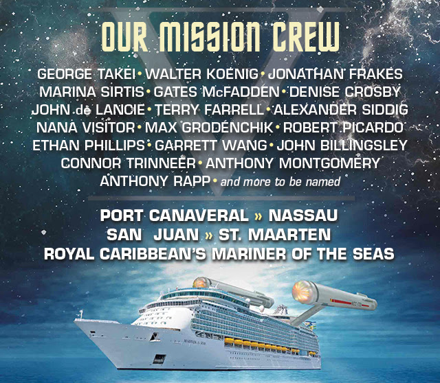 Star Trek The Cruise V - Lineup
