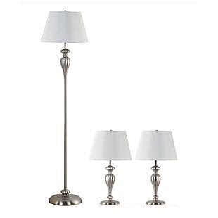 3pc Floor & Table Lamp Sets from $89