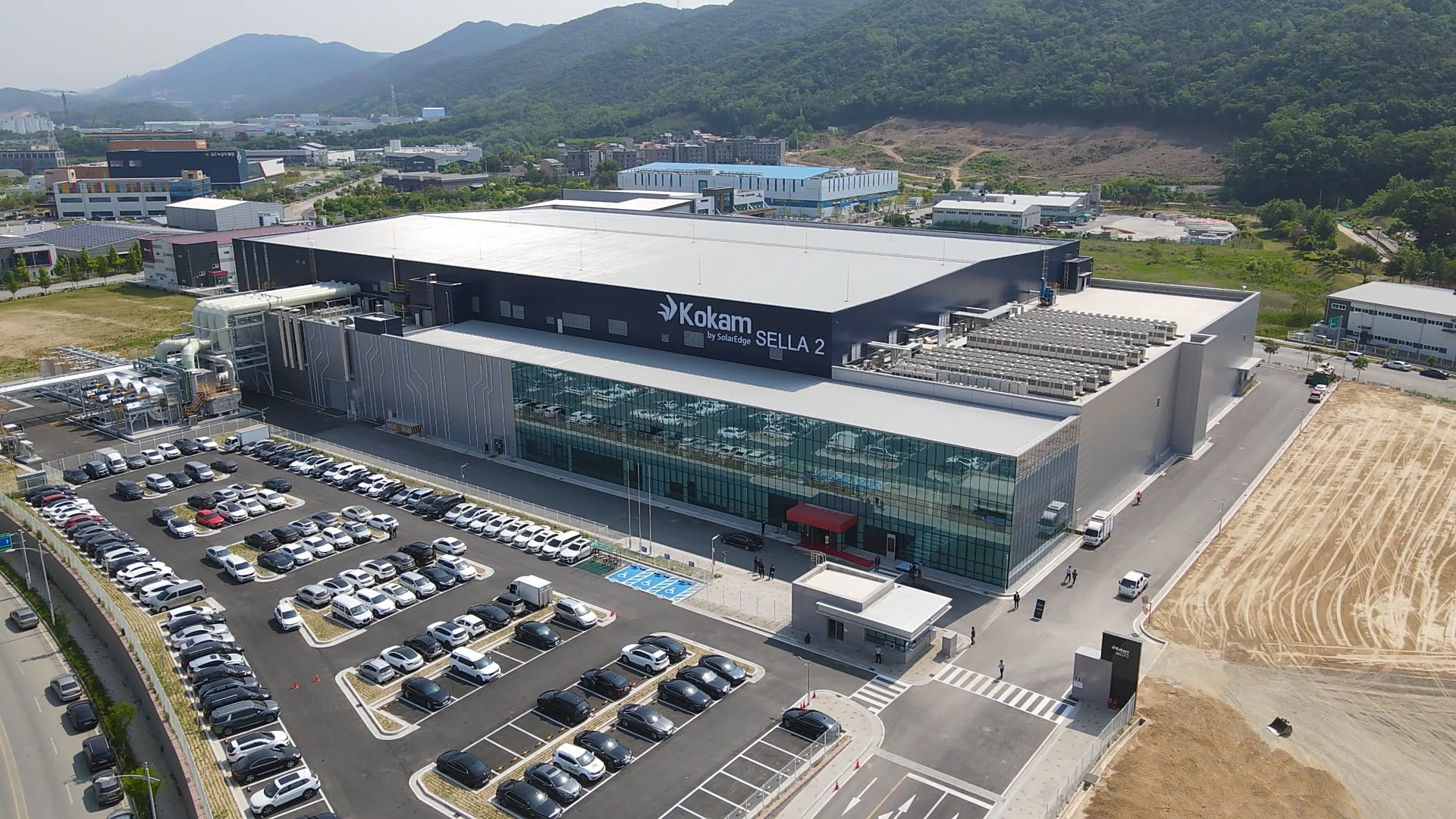 Nova fábrica de baterias de alta potência da SolarEdge na Coréia do Sul
