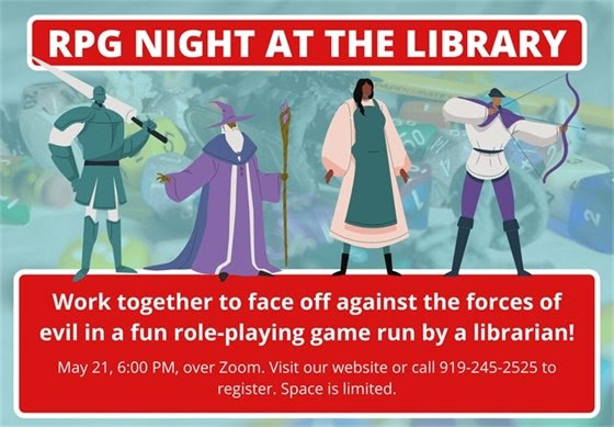 RPG Night at the Library 
