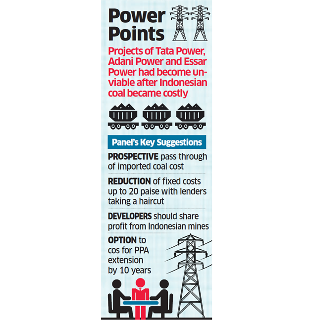 Panel proposes relief for mega Rs 50,000 cr power projects