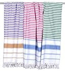 Sathiyas Soft Cotton Bath Towel-3 Pcs Combo (Multicolor)(30*60) (Green Lavender And Pink)