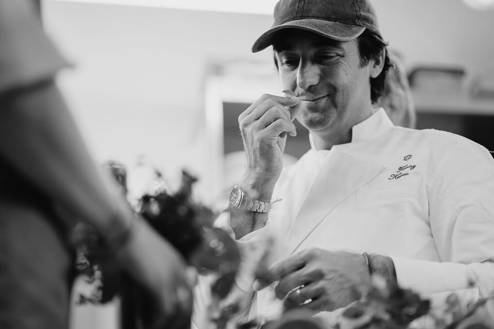 Portrait of Michelin star chef Tomaž Kavčič