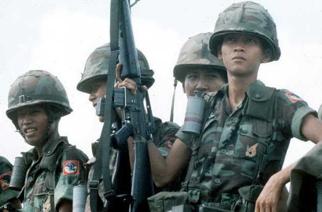 War of Vietnam. The last soldiers of the just Sout