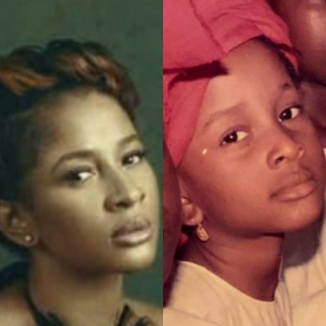 "She would have been my spec even when I was 10" - Banky W says as he shares photos of his wife, Adesua, as a girl