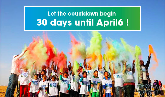 Let the countdown begin, 30 DAYS UNTIL APRIL6 !