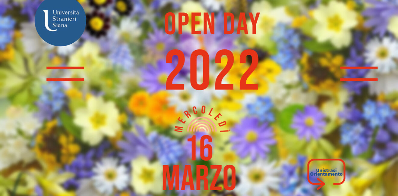 16/03/2022: Open Day 2022