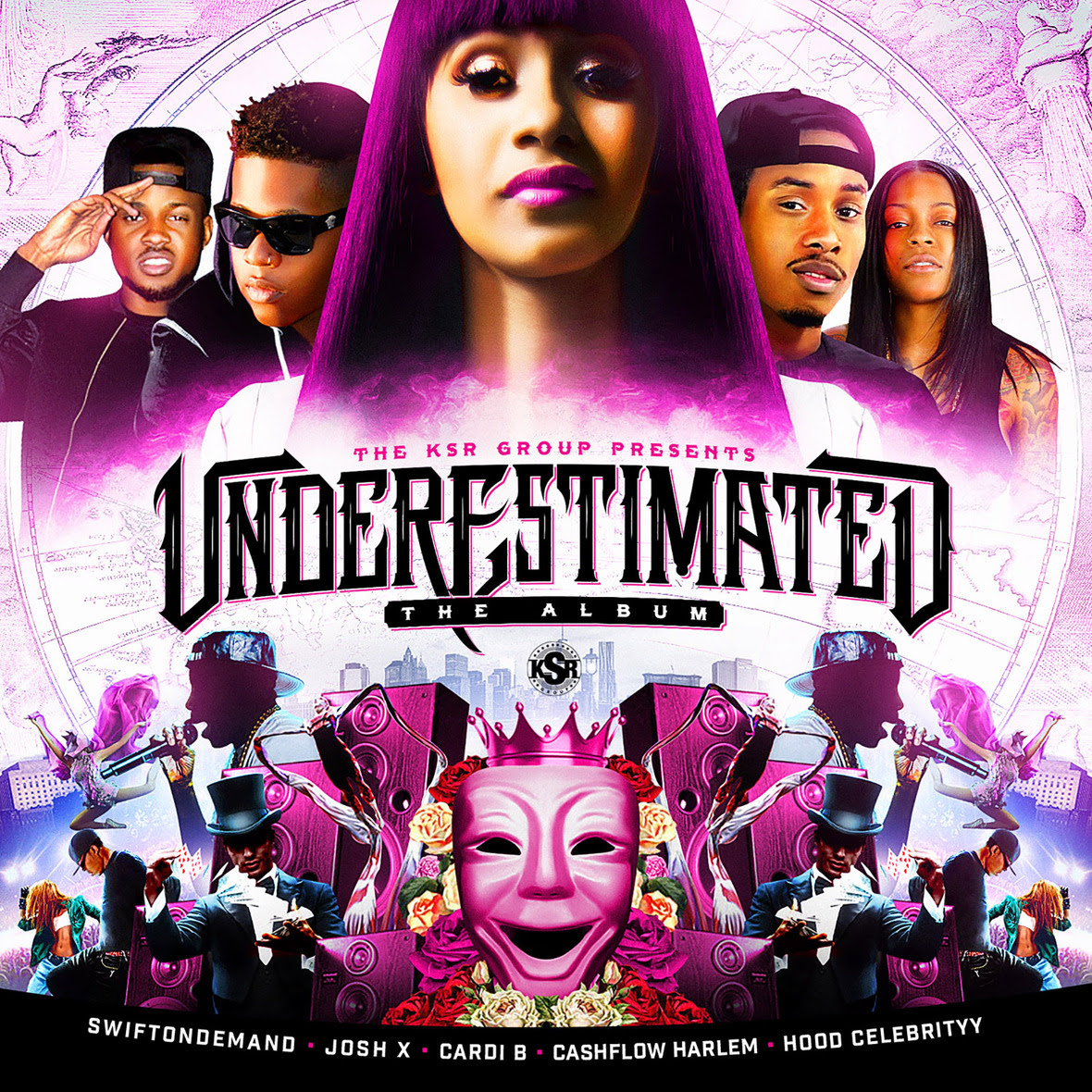 {Music Alert} CARDI B & KSR Group Present “The Underestimated Album” DJ Pack!!