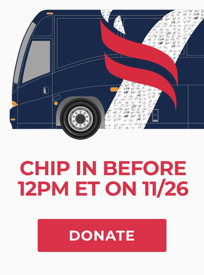 Chip in before 12 PM ET on November 26. Donate now. 