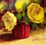 Roses in French Pottery - Posted on Thursday, March 5, 2015 by Dorothy Woolbright