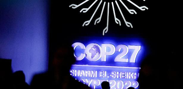 11.nov.2022 - COP27, principal evento climático do mundo, acontece em Sharm el-Sheikh, no Egito