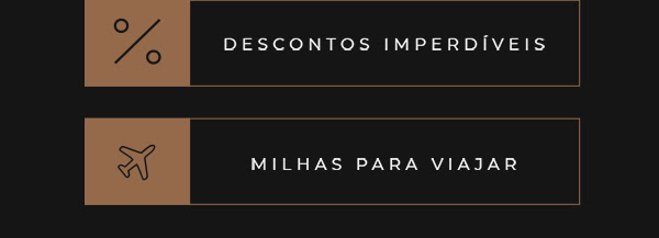 Descontos imperdíveis |  milhas para viajar