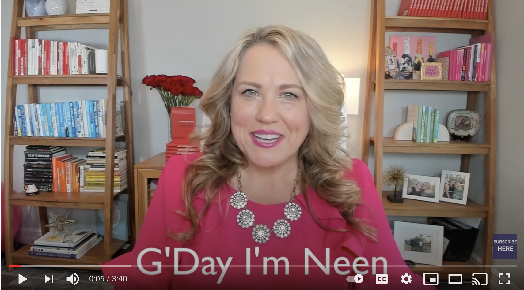 Neen James shares ideas for International Women's Day 