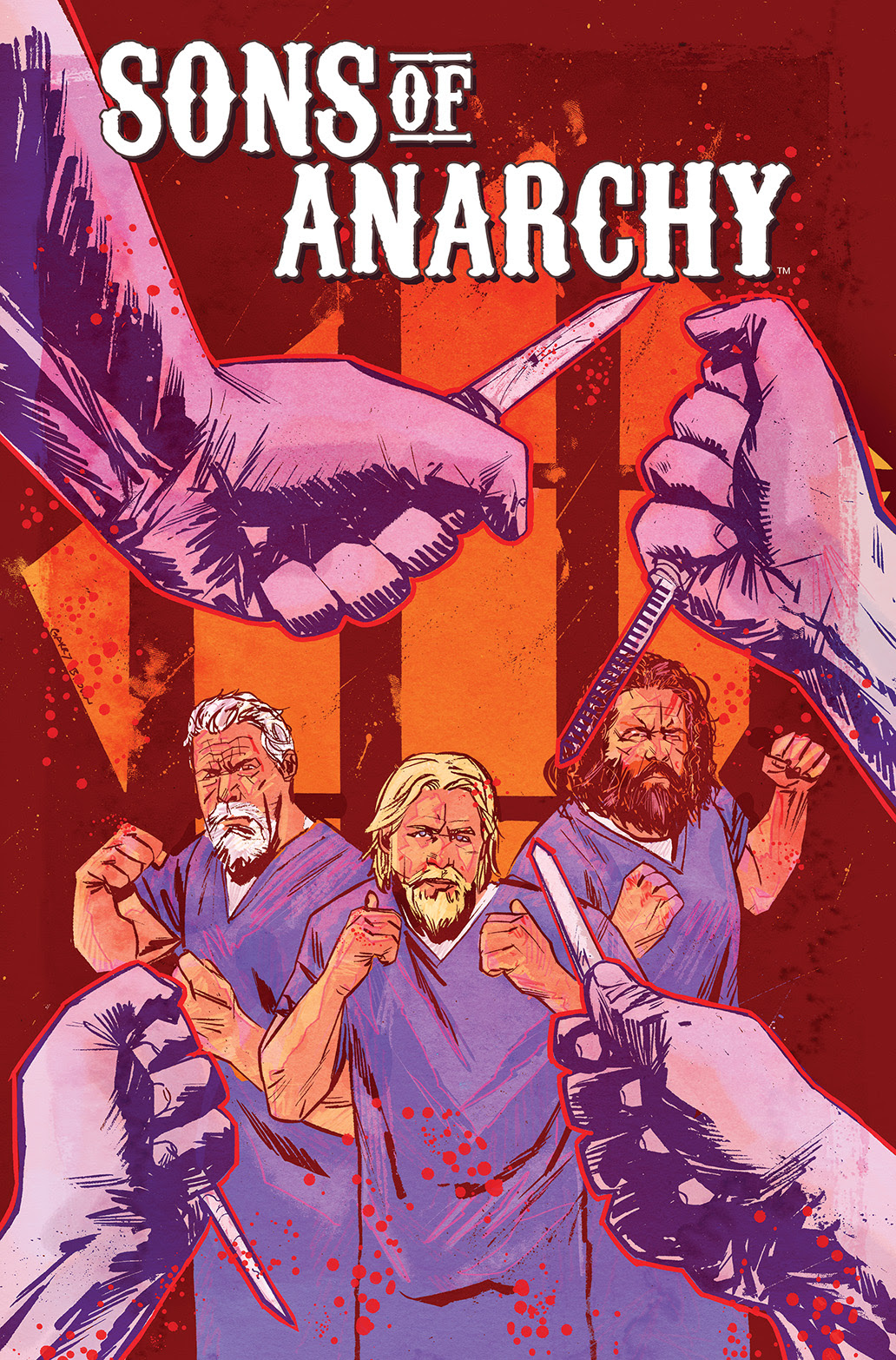 SONS OF ANARCHY #10 Cover by Garry Brown