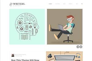 Writers - Premium Ghost Theme
