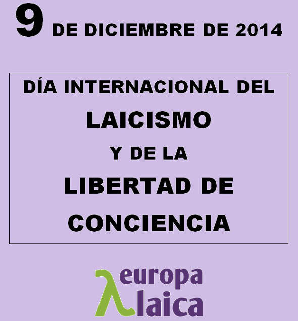 Día del laicismo 2014