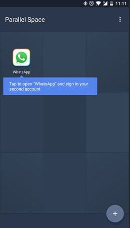إعداد تطبيق WhatsApp المزدوج