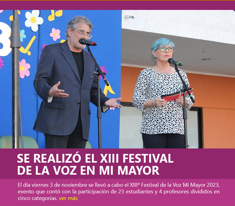 Se realizó el XIII Festival de la Voz en Mi Mayor