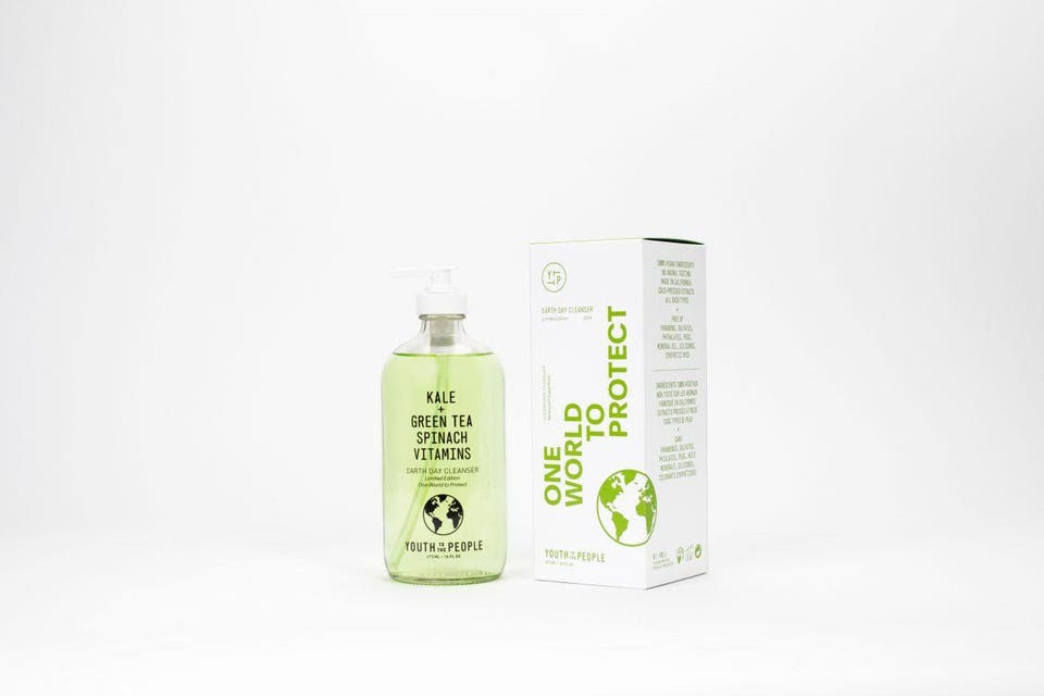 Limited Edition Youth To The People Earth Day Cleanser