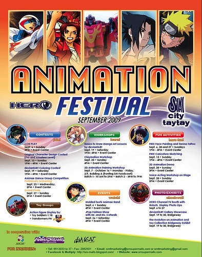 sm city taytay animation festival 2009