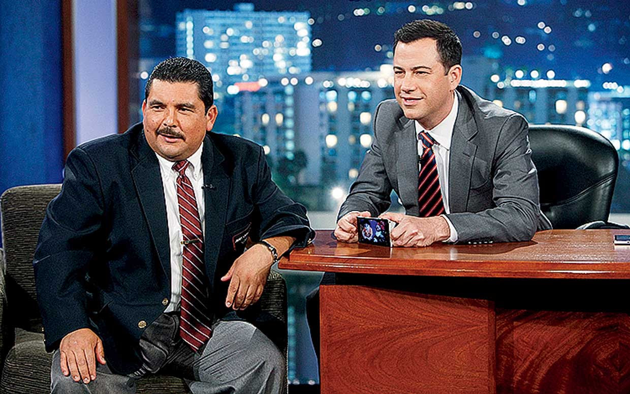 Jimmy Kimmel donated $16,000 to Urban Roots.
