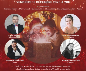 Lumière d'espoir de Noël pour les enfants